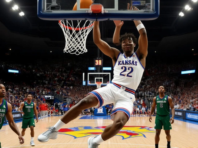 Caleb Wilson's 24 Points Lead North Carolina to 87-74 Upset Over Kansas